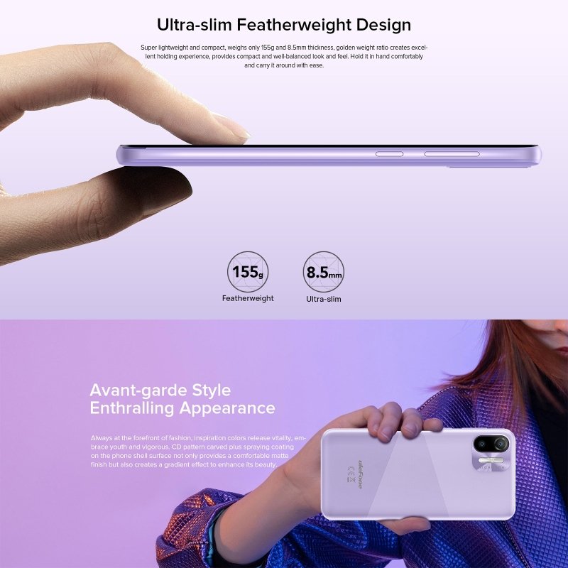 Cheapest Unlocked Ulefone Note 6 Smart Phone 1GB+32GB Face ID 6.1 inch IPS Screen Android 3G Phone Dual SIM